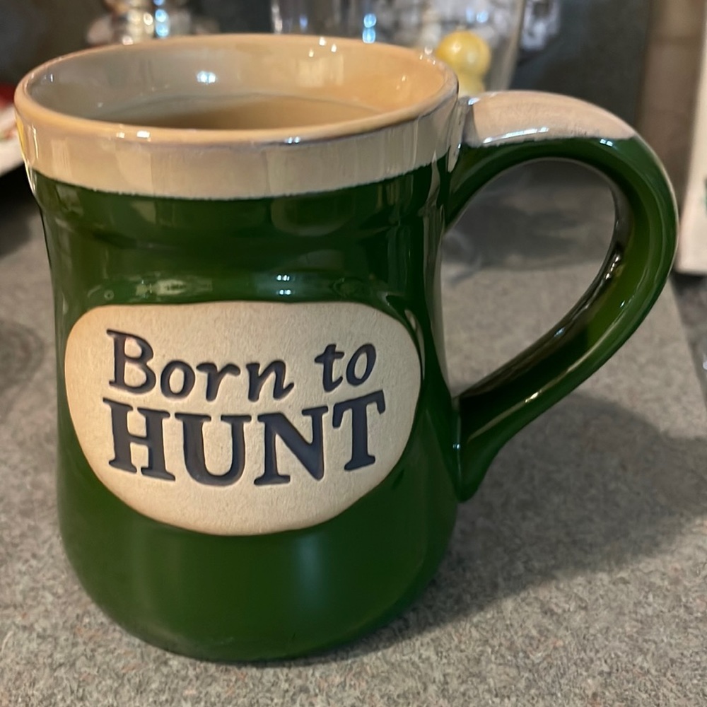 Ceramic Mug “Born to Hunt”